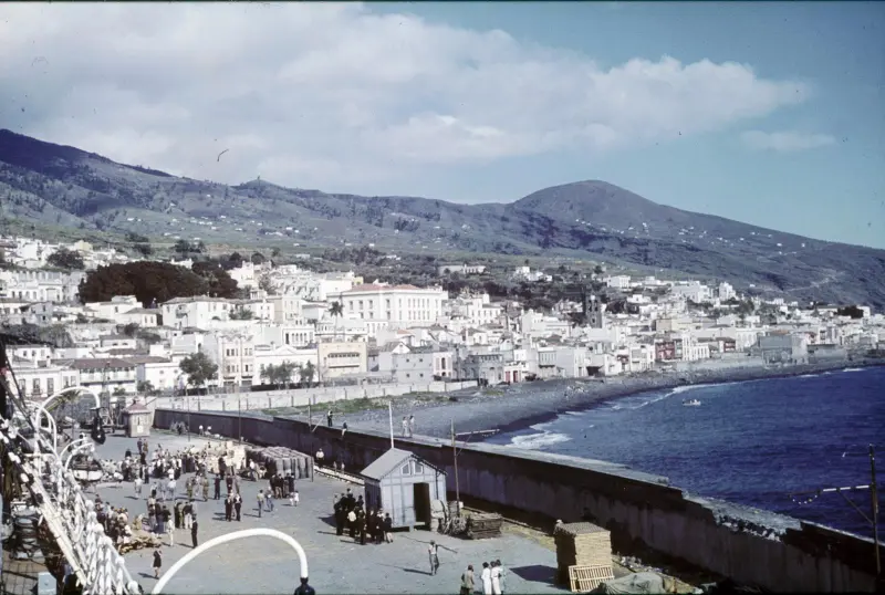 Vista parcial de Santa Cruz de La Palma